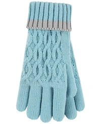 Heat Holders Girls 7-14 Ice Palace Thermal Yarn Gloves