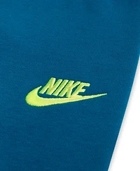 Nike Sportswear Boys 4-7 Glow With Me Lightweight 2-Piece Fleece Crew Set