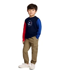 Tommy Hilfiger Boys 2T-7 Crewneck T-Shirt