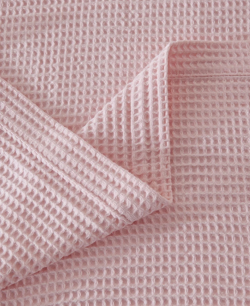 Linery & Co. Waffle Weave Textured Cotton Blanket