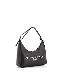 Pre-Owned Givenchy Small Moon Cut Out Bag 4G Coated Canvas