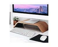 Wireless Keyboard and Mouse Combo - Scissor Ultra-Thin Silent Ergonomic Keyboard with Numeric Keys - 2.5G Receiver for Pc, Laptop