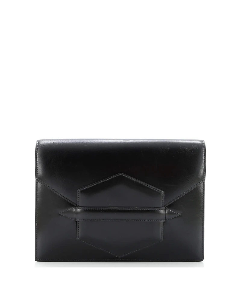 Pre-Owned HERMES Vintage Faco Clutch Leather