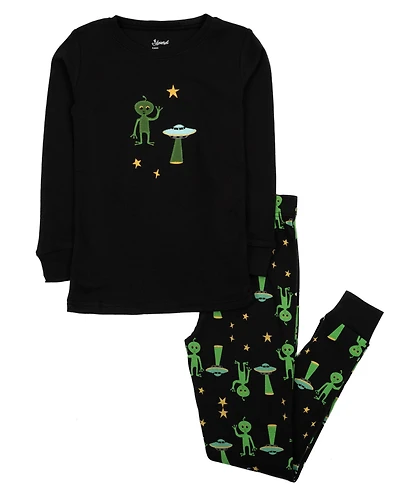Leveret Toddler Two Piece Cotton Halloween Pajamas