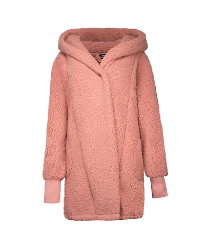 Jill Martin Men's and Women's Pink Wnba Breast Cancer Awareness Oversized Hooded Sweater