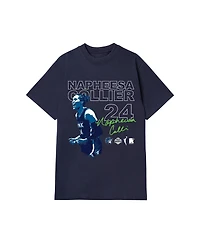 Round21 Men's and Women's Napheesa Collier Navy Minnesota Lynx Player Graphic T-Shirt