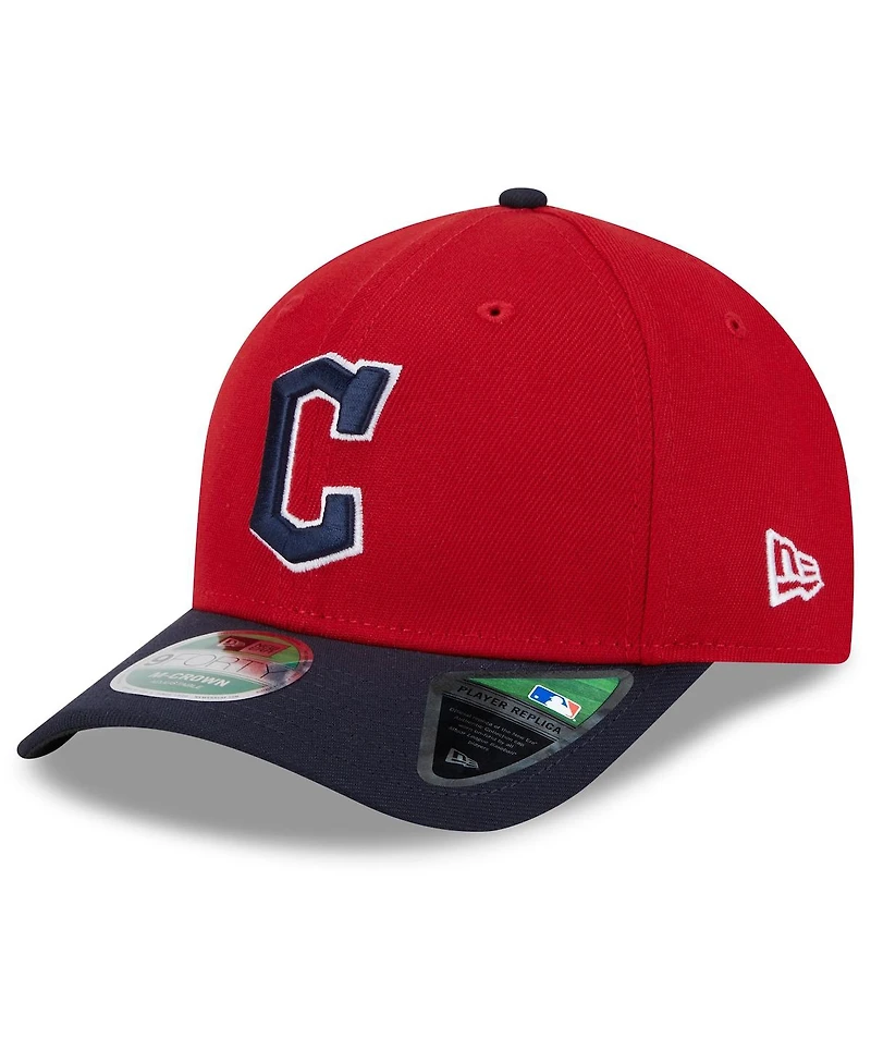 New Era Men's Navy Cleveland Guardians 2025 Mlb Postseason Side Patch 9FORTY Adjustable Hat