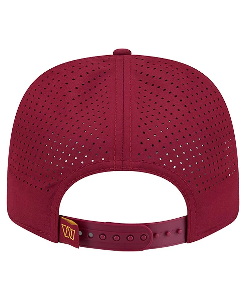 New Era Men's Burgundy Washington Commanders Script 9SEVENTY Adjustable Hat