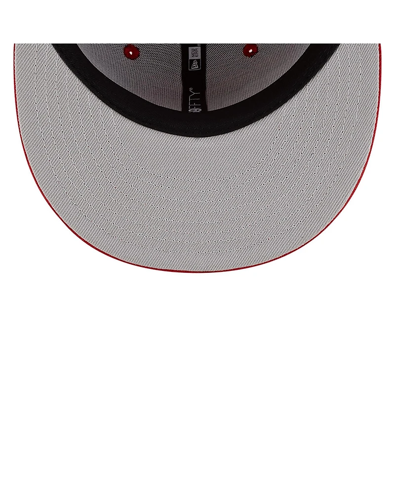 New Era x Hyperfly Men's Red Los Angeles Angels 59FIFTY Fitted Hat