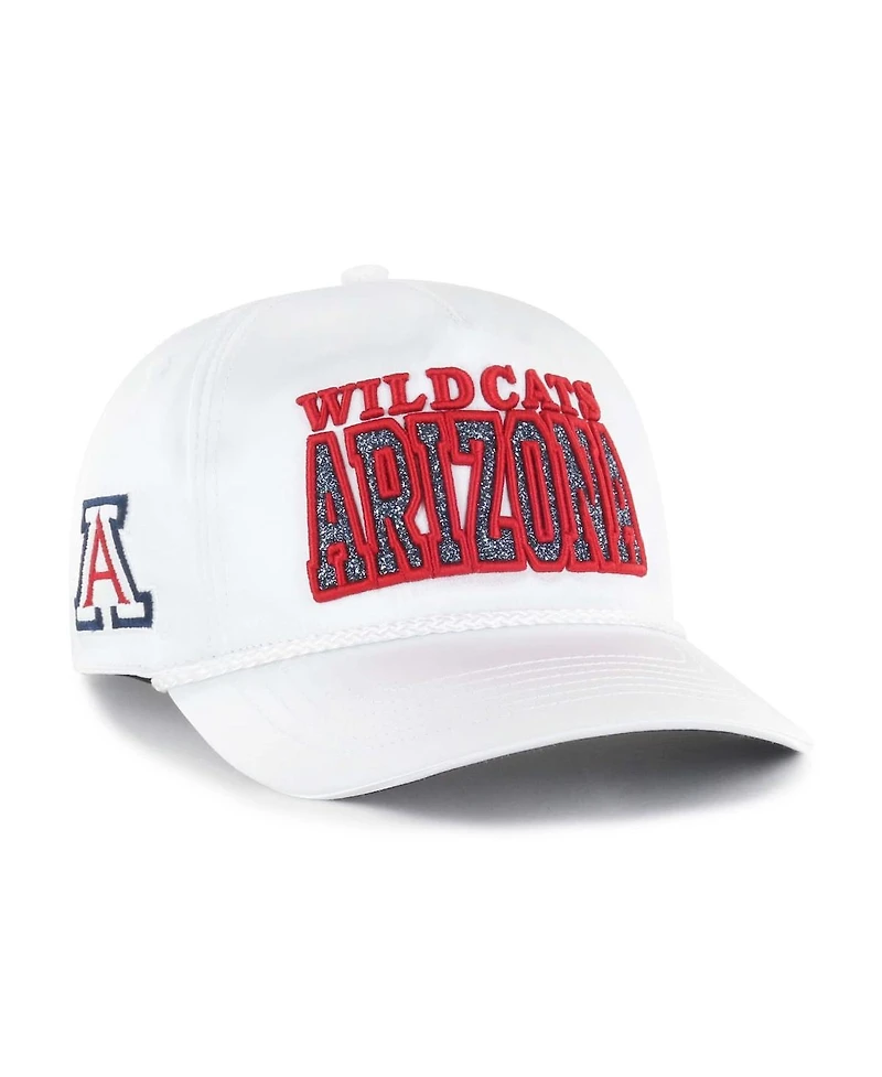 '47 Brand Women's White Arizona Wildcats Outspoken Hitch Adjustable Hat