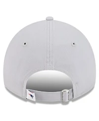 New Era Men's Gray New England Patriots 2025 Rivalries Collection Team 9TWENTY Adjustable Hat