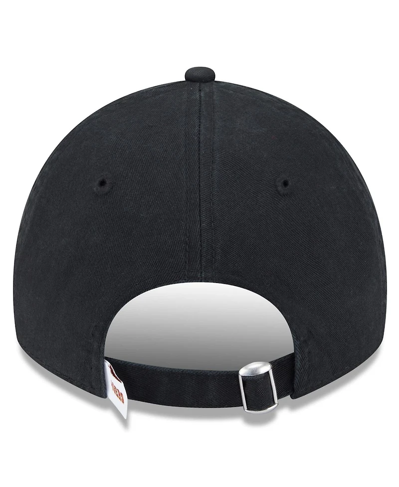 New Era Men's Black San Francisco 49ers 2025 Rivalries Collection Team 9TWENTY Adjustable Hat