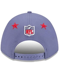 New Era Big Boys and Girls Meadow Blue New England Patriots 2025 Rivalries Collection 9FORTY A-Frame Adjustable Hat