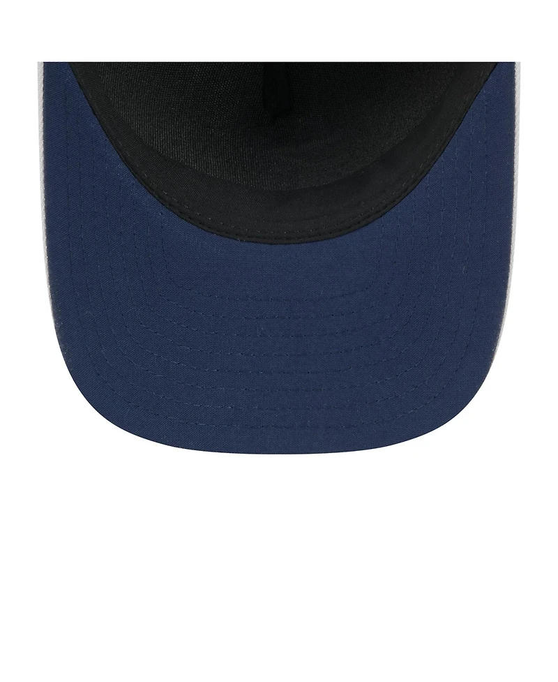 New Era Men's Wolf Gray Seattle Seahawks 2025 Rivalries Collection Sideline A-Frame 9FORTY Adjustable Hat