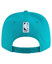 New Era Men's Teal Charlotte Hornets 9SEVENTY Stock Adjustable Hat