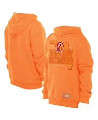 New Era Men's Orange Tampa Bay Buccaneers Combine Authentic Local State Throwback Hoodie