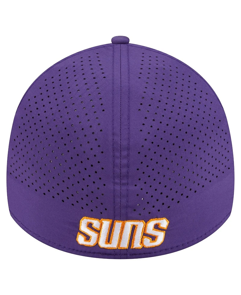 New Era Men's Purple Phoenix Suns Featherweight Poly Rope Flex 39Thirty Hat