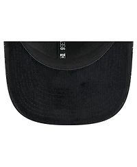 New Era Men's Black San Antonio Spurs Quilted 9SEVENTY Trucker Adjustable Hat