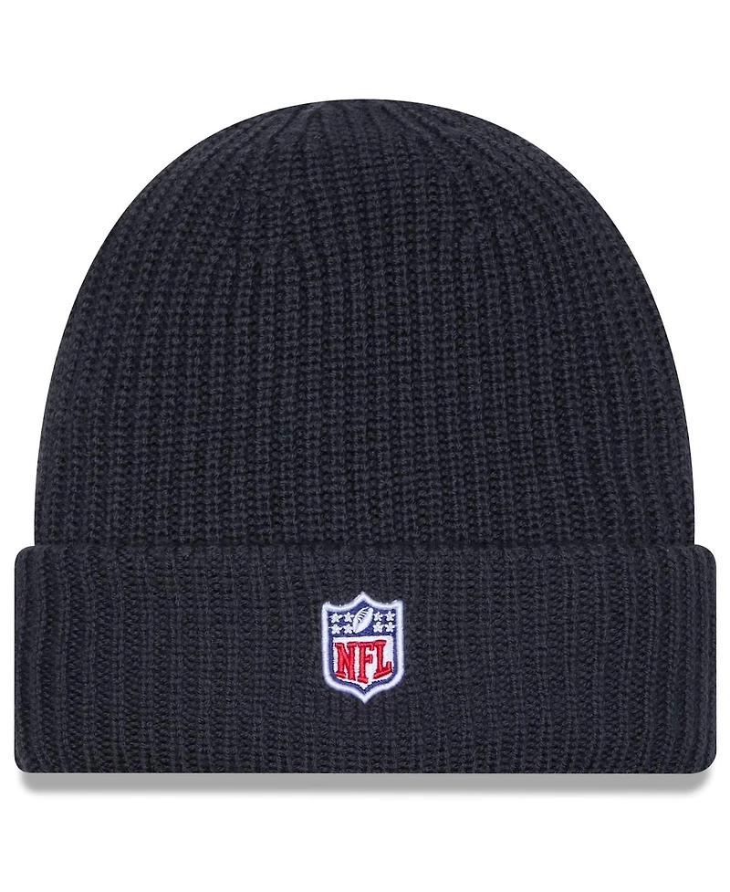 New Era Men's Charcoal Tennessee Titans 2025 Sideline Cold Weather Cuffed Knit Hat