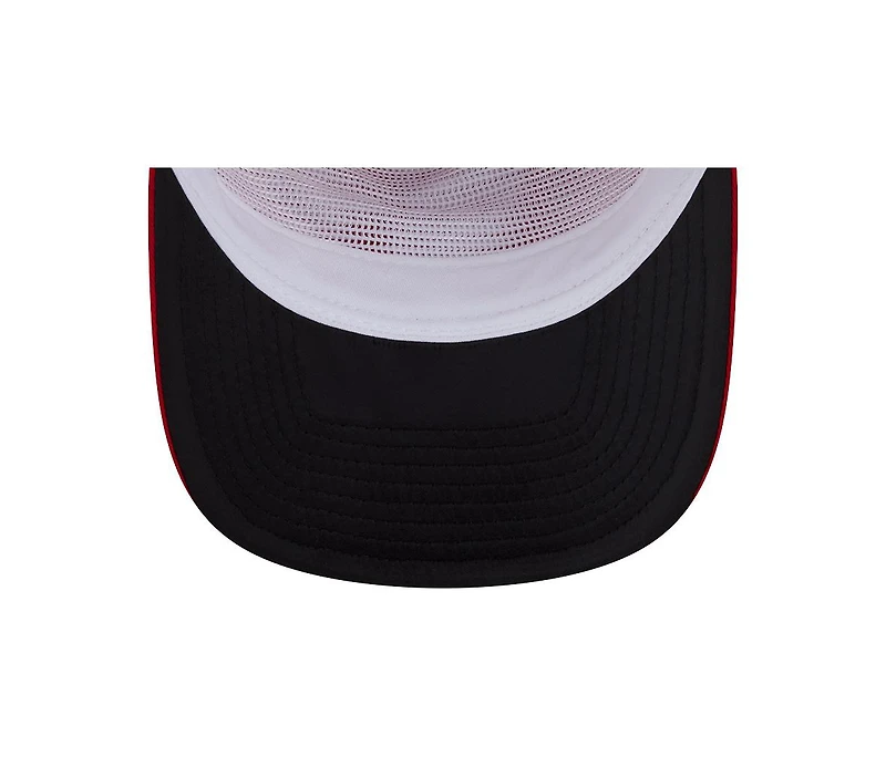 New Era Men's Scarlet/White San Francisco 49ers Patch 19TWENTY Adjustable Hat