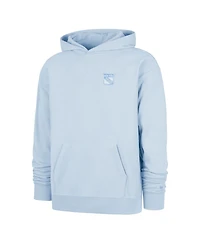'47 Brand Men's Light Blue New York Rangers Foundation Pullover Hoodie