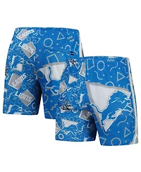 Chubbies Men's Blue Detroit Lions Mesh Shorts