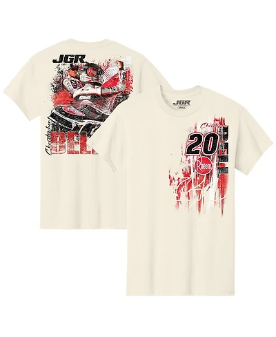 Joe Gibbs Racing Team Collection Men's Natural Christopher Bell Rheem Car T-Shirt