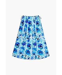 Desigual Women's Floral A-line midi skirt