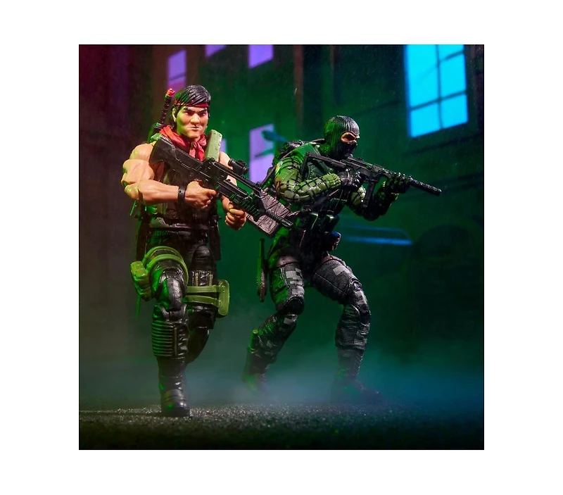 G.i. Joe Nightforce Beach Head and Quick Kick Set of 2 6-Inch Scale | G.i. Joe Classified Series