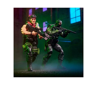 G.i. Joe Nightforce Beach Head and Quick Kick Set of 2 6-Inch Scale | G.i. Joe Classified Series