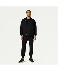 Jaanuu Men's Wolfe 6-Pocket Classic Scrub Jacket