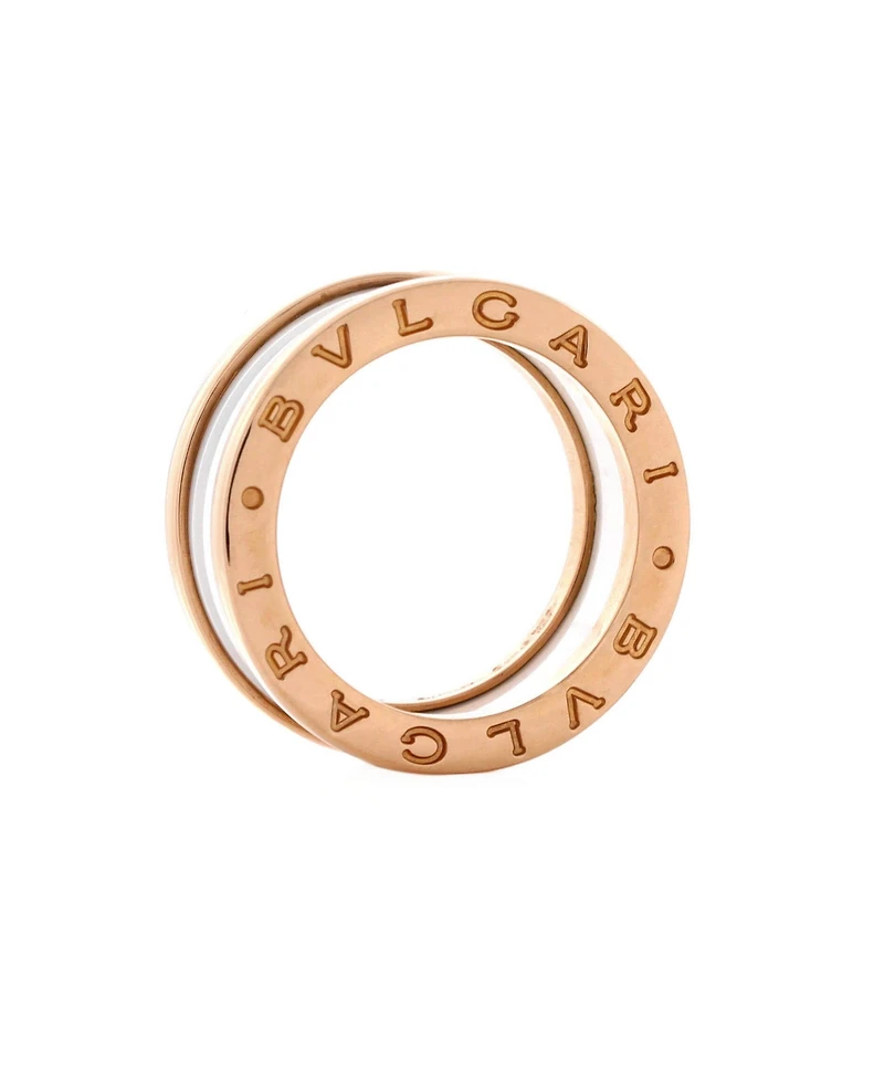 Pre-Owned Bvlgari B.Zero1 Two Band Ring