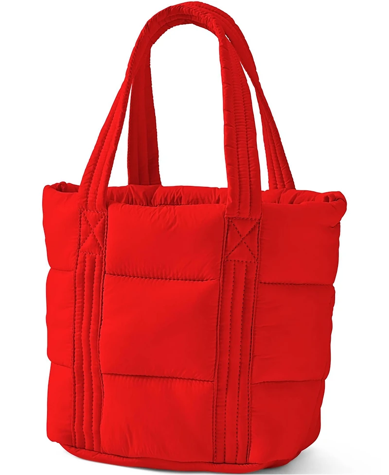 Lands' End Wanderweight Ultralight Packable Crossbody Tote Bag