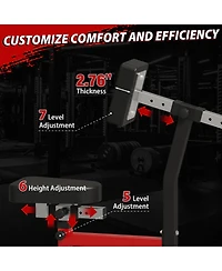 Mikolo Plate Loaded Seated Row Machine for Home Gym, 400LB Capacity, Independent Arms & Adjustable Seat for Full Back Workout