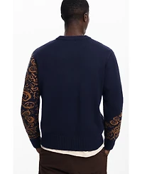 Desigual Men's Paisley sweater