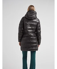 JACK1T Women's R4D Tramline Hooded Puffer Coat