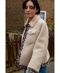 Labeca London Women's Teddy Shearling Jacket