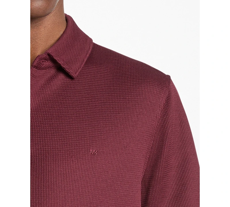 Michael Kors Men's Textured Polo Shirt