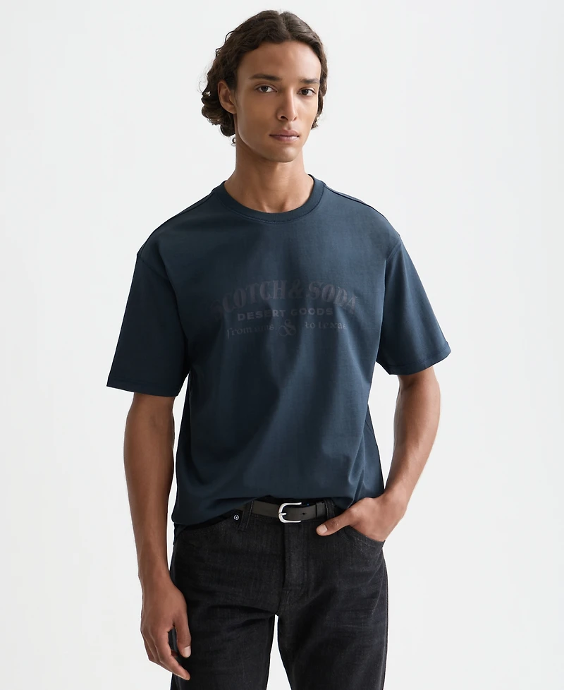 Scotch & Soda Men's Front Artwork Relaxed-Fit T-Shirt
