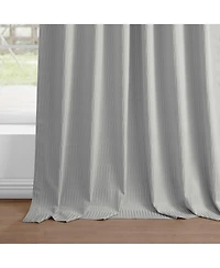 Half Price Drapes Silver Abstract Lounge Embossed Velvet Room Darkening Curtain