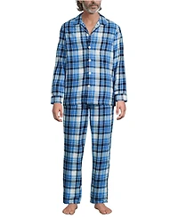 Lands' End Men's Flannel Pajama Set