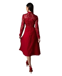 Coast Women's Long Sleeve Midi Shirt Dress