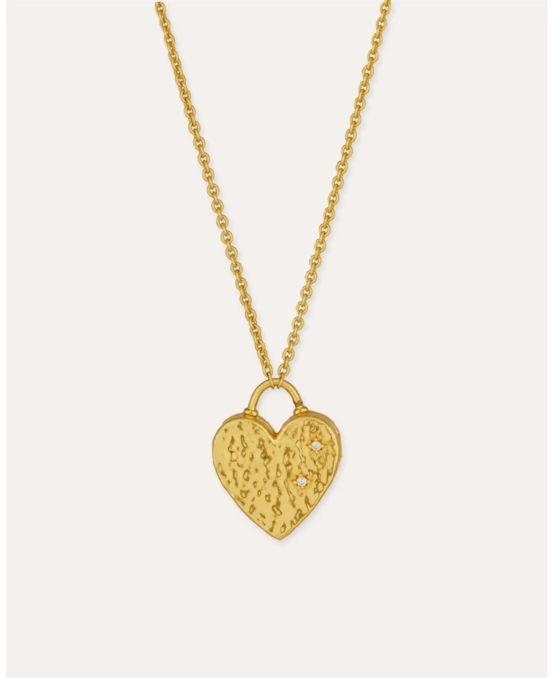 Ottoman Hands Locket Heart Necklace