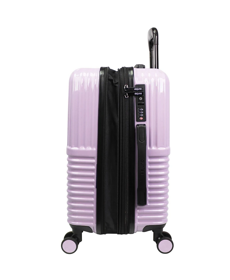 World Traveler Dejuno Tonal 20-Inch Carry-On Polycarbonate Luggage