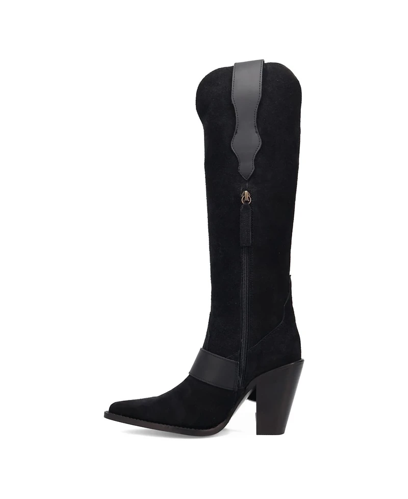 Dingo Women's Shoe Designed With Suede/Polyester (Yeehottie) - Boots