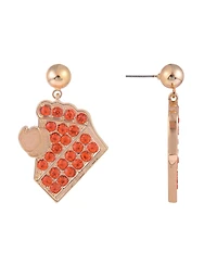 Hallmark Stone Pumpkin Pie Earrings