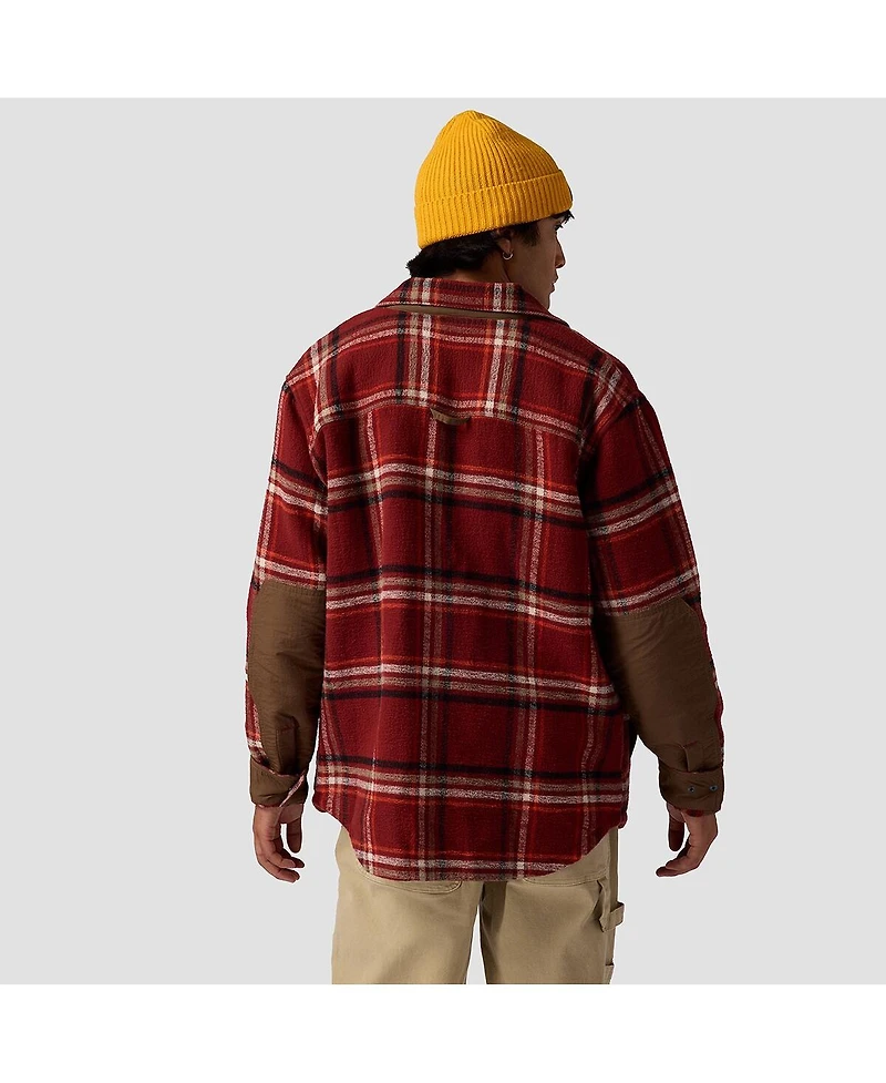 Backcountry Men's Venture Stretch Flannel Shacket Shirt Jackets