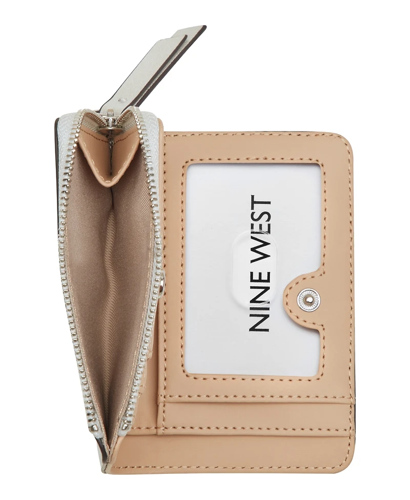Nine West Cramer Zip Around Card Case