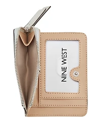 Nine West Cramer Zip Around Card Case