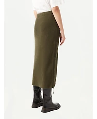 Gobi Cashmere Women's Cashmere Skirt with Zip